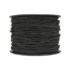 STERLING Shock Cord 6mm (1/4") Per Metre Black