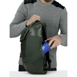 Osprey Transporter Flap Pack -Edelrid Shop transflapf21 f21 detail3 haybalegreen