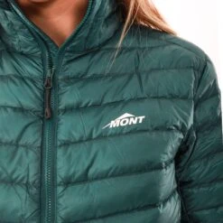 Zero Ultralight Down Jacket Women -Edelrid Shop w North Sea close up 2