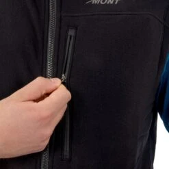 Flashpoint Power Stretch Pro Vest Unisex -Edelrid Shop zipper detail